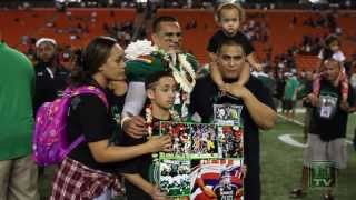 Hawaii Football Highlights vs Army 113013 [upl. by Anaher]