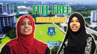 Full Free Scholarship at Daffodil International University  Full Free Scholarship in Bangladesh [upl. by Meggy]