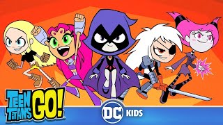 Teen Titans Go em Português  Noite de Todas as Garotas  DC Kids [upl. by Lanahtan]