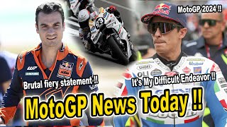 Everyone Shocked After 4 placeMarc Marquez Big ANGRY Dani Pedrosa Brutal Statement  MotoGP 2024 [upl. by Normac]