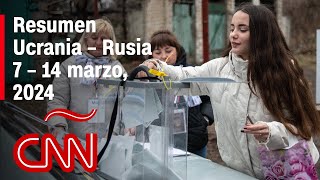 Resumen en video de la guerra Ucrania  Rusia noticias de la semana 7 –14 de marzo 2024 [upl. by Nuoras]