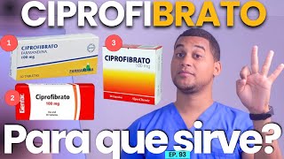 CIPROFIBRATO PARA QUE SIRVE  3 COSAS [upl. by Jackquelin]