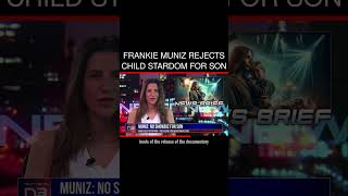 Frankie Muniz Rejects Child Stardom for Son [upl. by Sapphera]