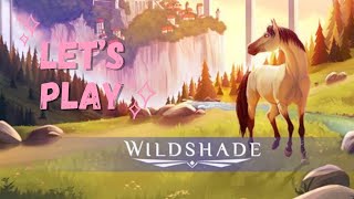 Lets Play Wildshade BRAND NEW FANTASY HORSE GAME [upl. by Ghassan849]