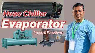 Hvac Evaporator  Types amp Function  Hvac Chiller Cooling Coil  Hvac Interview Questions [upl. by Aisats]