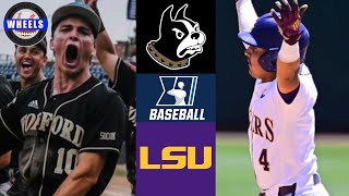 Wofford vs LSU CRAZY GAME  Chapel Hill Regional Opening Round  2024 College Baseball Highlights [upl. by Nirraj]