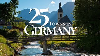 25 Most Beautiful Small Towns to Visit in Germany 4K 🇩🇪  Germany Travel Guide [upl. by Friedlander328]