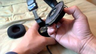 How to Sony MDRV6 amp MDR7506 headphones Ear Pads Upgrade amp How to Install [upl. by Kehr]