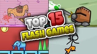 Top 15 BEST Flash Games of All Time RIP Flash [upl. by Sievert]