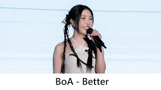 BoA  Better  20240323 高雄櫻花季 SAKURA FESTIVAL  ｜4K [upl. by Vig]