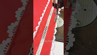 Very elegant 💥 sleeves bottam daaman design sewing fashiondesign stitching clothingdesign diy [upl. by Errot]