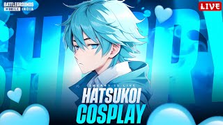 HATSUKOI BLUE COSPLAY bgmi bgmirushlive bgmitelugulivestream cosplay anime shortsfeed [upl. by Caves]