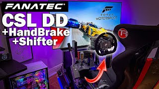 Forza Motorsport with Fanatec CSL DDGT DD Pro  Shifter  Handbrake  BEST RACING SETUP [upl. by Adelbert]