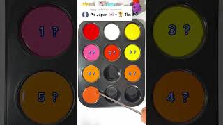 Guess the color Challenge colormixing asmr satisfying [upl. by Auston600]