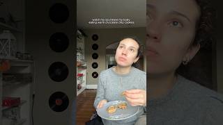 🍪these chocolate chip cookies actually healed me 😶🫶🏻 chocolatechipcookies mukbang warmcookies [upl. by Noj]