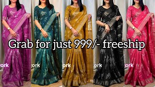 💫kalamkari print ✨muslin cotton ✨sale just pay 999 freeship ✨to order watsup 9444431565✨details 👇💫 [upl. by Alol]