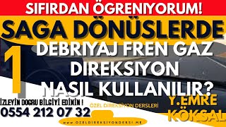 dönüşlerde debriyaj fren kullanımı EMRE KÖKSAL [upl. by Notslar]