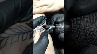 FREEHAND ARMBAND TATTOO [upl. by Agustin]