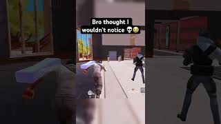 Bro tried to be sneaky 😭🧘 fortnite fortnitememes fortniteclips shorts [upl. by Nayek443]