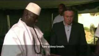 Meet the President  Yahya Jammeh  14 May 07  Part 1 [upl. by Clerissa]