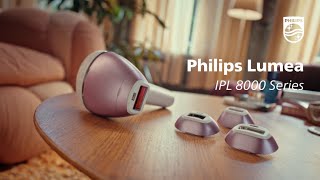 Philips Lumea IPL  Series 8000  At Home Hair Removal [upl. by Nisior593]