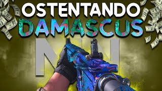 A VOLTA DA SÉRIE  OSTENTANDO DAMASCUS 01 M4A1  Modern Warfare [upl. by Quirita]