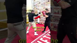 How to feint using your feet and body in boxing [upl. by Enaht]