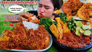 CARI M4SALAH⁉️ PAHA AYAM BETUTU SAMBAL TEMPONG LALAPAN JENGKOL TUA MENTAH LEUNCA DAUN LABU REBUS [upl. by Toomin71]