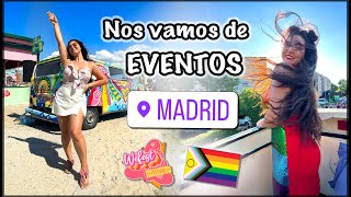 💃🏻 Nos vamos de EVENTOS a Madrid 💃🏻  La Pelo [upl. by Pollack]