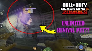 UNLIMITED REVIVAL COMPANION EASTER EGG  Call of Duty Black Ops 6 Zombies [upl. by Monda]