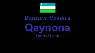 Manzura Mavluda  Qaynona  Uzbek Song Узбекская песня  Lyrics  Letra  Текст [upl. by Fermin]