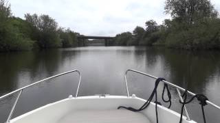 Hire boat trip from York Marina [upl. by Gerg]