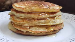 Pancakesclatitepufoase cu ovaz Oatmeal Pancakes Mic dejun rapid Easy Breakfast Deyus Delights [upl. by Auqinahc493]