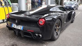 Powerslide Lovers LaFerrari w Valveless Exhaust In Action  Monza Circuit [upl. by Carlen713]