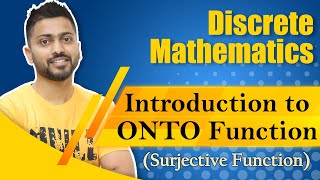 ONTO FunctionSurjection  Surjective Function  Discrete Mathematics [upl. by Darelle]