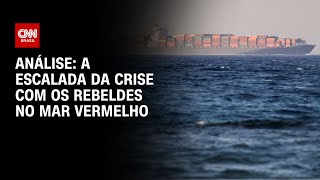 Análise a escalada da crise com os rebeldes no Mar Vermelho  CNN NOVO DIA [upl. by Aicatsal]