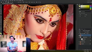 DSLR Camera Wedding Photo Editing In Adobe Photoshop CC 2019 Photovision [upl. by Rothstein]