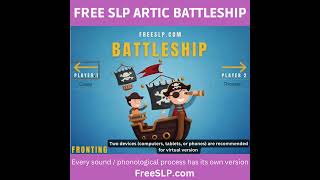 Free SLP Articulation Battleship  Free SpeechLanguage Pathology Activity [upl. by Vergne]