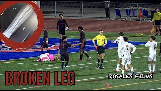 Craziest Quarter Final RED CARD Crawford vs Mission Hills Boys Soccer [upl. by Burlie390]