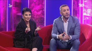 Ekskluzive Mark Frroku hyn në studio gjatë intervistës Rudina mbetet pa fjalë  Se Luan Topi [upl. by Nemrak]