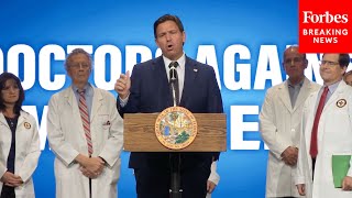 JUST IN DeSantis Doctors Hold Press Briefing To Urge Voters To Oppose Florida Amendments 3 And 4 [upl. by Aimaj]