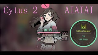 Cytus 2 Kizuna AI  AIAIAI  Chaos MM GameplayLyrics Video [upl. by Ocnarf771]