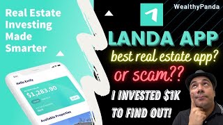 Landa App Review Best Real Estate app of all times or A Scam I dropped a 1000 to find out [upl. by Ranit]