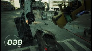 The Matrix Awakens PS5  100MPH Pickup Trucks VS Cars Crash  Unreal Engine 5  Part 38 [upl. by Diraf]