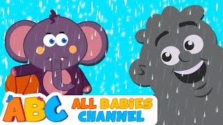 ABC  Rain Rain Go Away amp Many More Kids Songs  All Babies Channel [upl. by Oznohpla]