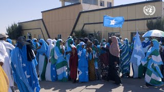 UN Special Representative attends Puntland President’s Inauguration [upl. by Kammerer]