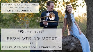 Constanze Hochwartner amp Peter Steiner  quotScherzoquot from String Octet Felix Mendelssohn Bartholdy [upl. by Mychael129]