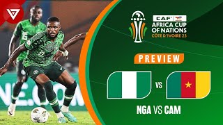 🔴 NIGERIA vs CAMEROON  Africa Cup of Nations 2023 Round of 16 Preview✅️ Highlights❎️ [upl. by Broder]