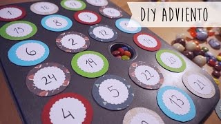 DIY Calendario de Adviento fácil [upl. by Kaycee36]