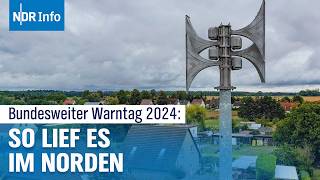 Bundesweiter Warntag 2024 Funktionierte das Warnsystem  NDR Info [upl. by Arramat]